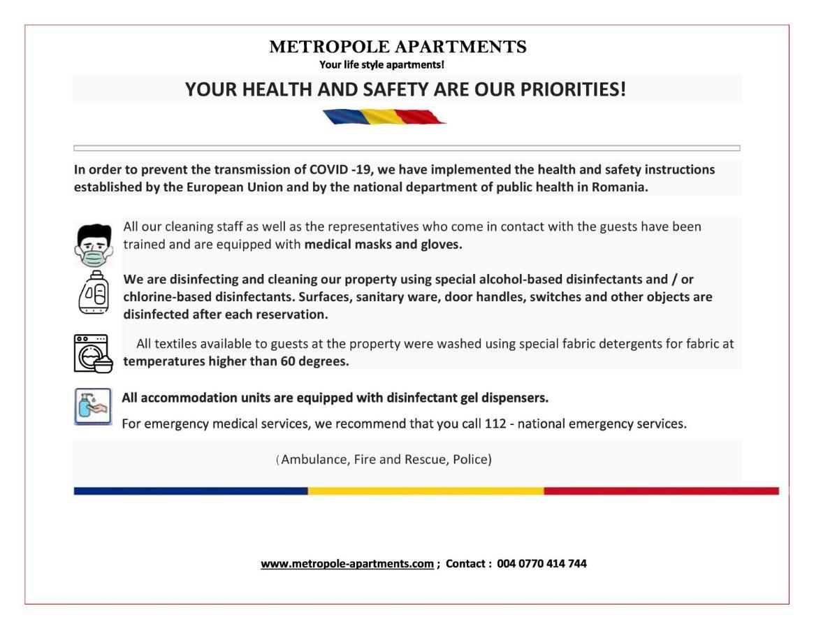 בוקרשט Metropole Apartments Old Town מראה חיצוני תמונה